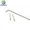 Shomea Customized 304/316 small diameter Medical Grade open end bent needle