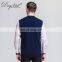 Men's 100% Cashmere Cardigan Plain Knitted V Neck Sleeveless Vest Sweater