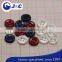 White MOP shell buttons,red MOP shell buttons,blue shell buttons