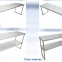 Over Shelves- Stainless Steel, Commercial Kitchen