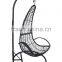 Foshan factory low price outdoor furniture leisure rattan swing hanging chair                        
                                                Quality Choice