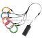 Flexible 3.2mm EL Wire(5pcs X 1M) by 1 piece EL Inverter