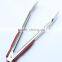 Logo-custom stainless steel kitchen tongs with Sliding Rings 9" No Magnatic Kitchen stainless steel mini serving tongs