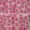 leopard dots printed plush fleece fabric