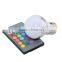 E27 RGB LED Lamp 16 Colors Changing Lampada Led Light Bulb 85-265V 110V 220V LED Spotlight Spot Light With Remote Control
