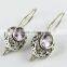 Special Moment Purple Amethyst Earring, Indian Jewelry Manufacturer, Silver Jewelry Exporter