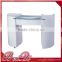 Movable nail manicure table with dust collector