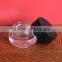 2.8g/0.098 OZ glass eye cream jar with black bakelite lid from Guangzhou Glittering Glass