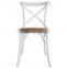 Wholesale cheap cross back dining chair wooden cross back chair