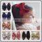 2015 New girl large sequin hair bow with clip children hair accessories boutique big glitter hair bow ! CB-3666