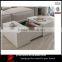 Small Coffee Table High Gloss White Modern Storage Chic Square UK