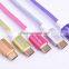 Pure colour lenght 180cm charging data cable, cable micro usb for iphone                        
                                                Quality Choice