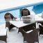 Dining furniture rattan outdoor arm chair