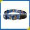 Wholesale cartoon customized bright polyester pet collars and leashs for dog