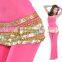 Belly Dance Gold Coins Hip Scarf,BellyQueen