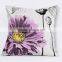 PLUS Beautiful Flower Home Decor Sofa Cushion Cover, OEM colorful pillowcase