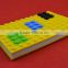 promotional silicone block cover silicone rubber notebook,A5/A6silicone block cover notebook