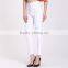 2016 High Quality Women Skinny Jeans Fashional White Jeans in Guangzhou