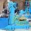 Automatic waste tire recycling line automatic rubber tire crushing machinery
