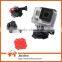 360 Degree Rotatable Swivel Helmet Mount Curved Base With Screw 3M Sticker For GoPro Hero 3 3+ 4