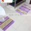 100% polypropylene fiber washable bathroom 2 pcs sets carpets /mat