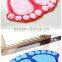 footprint 40x60 230g funny bath mat