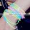 100pcs Top Design Mixed Silicone Bracelets For Women