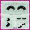 3D style siberian mink fur strip eyelash, thin and soft band ! customized logo package