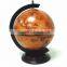 13"/330mm diam wooden mini antique globe bar furniture cabinet