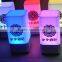 Colorful ABS rechargeable battery led bar table lamp for bar, cafe, club, restaurant,party decoration