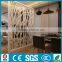 laser cut decorative hotel metal living room partition screen