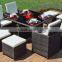 PE pOLY Rattan Wicker Outdoor / Garden Furniture - CUBE SET