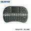 Dongguan Wholesale Mini i8 Fly Air Mouse i8 2.4g wireless mini keyboard For PC Notebook Android TV Box