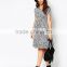 Dongguan Clothing New Design Short Sleeve Maternity Leopard Dress