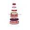 18" Base Tier 7 Stages Clear Acrylic Round Cupcake Stand Wedding Birthday Cake Display Tower 1/4" Thick