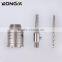 #45 Steel Sand Blasted SDS Plus Shank Hole Saw For Concrete