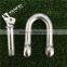 Chain D Type Shackle With Round Pin