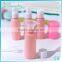 Beauchy 2016 nuo 6 pcs 50ml and 10g Pink PET Travel Bottle Set for girl