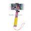Fashionable Colorful Aluminum Wireless Bluetooth Selfie Stick With Shutter Button