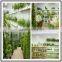 Hanging custom artificial flower wreath graden decoration indooor
