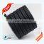 14mm Width and 6mm Thick Black Flat Braided Leather Cord High Quality