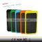 2016 new fashion design colorful 4000mah 5000mah solar mini power bank