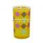 Double wall yellow plastic toothbrush holder with cheap price
