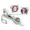 Fashion custom metal tie clip and cufflinks