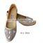 Blue set auger shoes diamond lady casual shoes