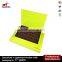 Luxury polish surface fancy wooden chocolate box packaging with custom logo