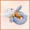 Wholesale-Baby Plush Soft Bear Rattle/ Baby Rattle Toys/Plush Baby Bear Rattle