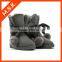 Hot selling snow buckle fastener sweet leather boots women