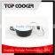 Aluminum forged ceramic coating casseroles with lid