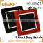 Hot Sell Cheaper Home /Hotel 3 Pins 1 Gang Wall Switch Outlet Socket